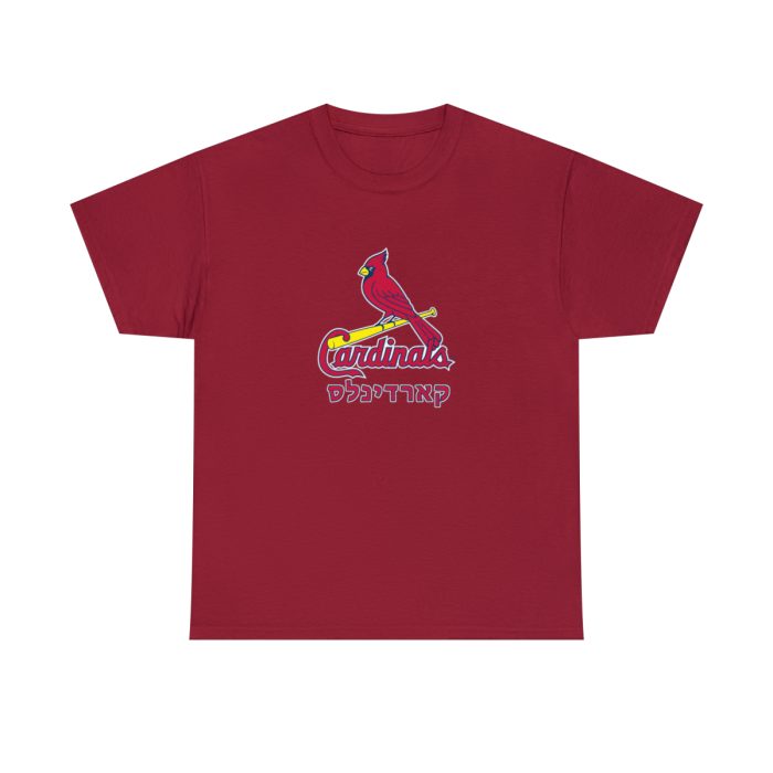 St Louis Cardinals T Shirt Hebrew Letters T Shirt 