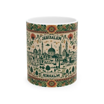 Jerusalem City Ceramic Mug